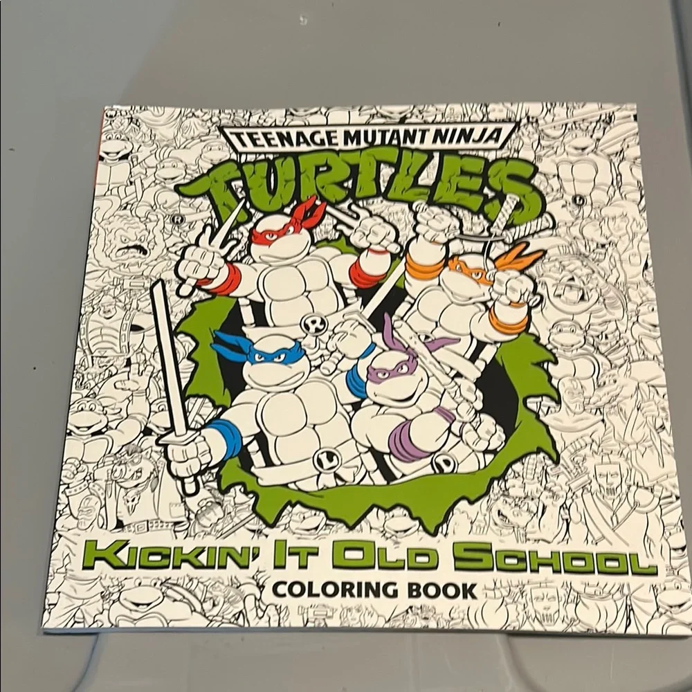 Coloring Book - Kickin' It Old School